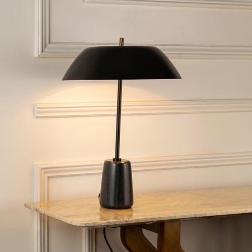 Sayra Table Lamp - Black Shade