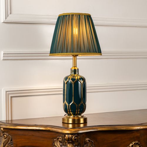 Florence Decorative Table Lamp for Living Room - Green