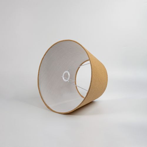 Linen Fabric Barrel Lamp shade - Beige