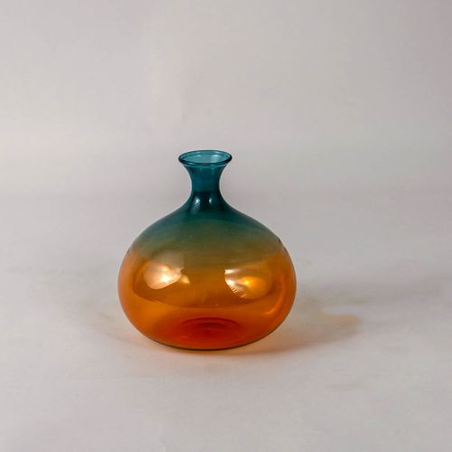 Double Shade Globe Glass Vase