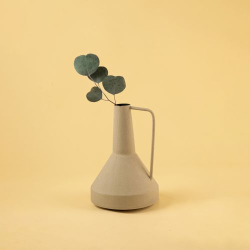 Funnel Vase - Grey Lifestyle