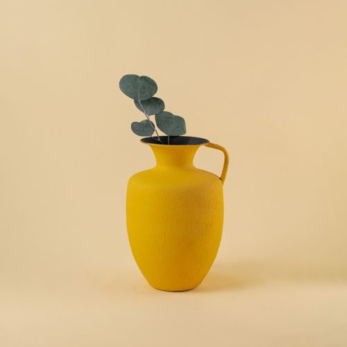 Kāseh Vase - Yellow Lifestyle