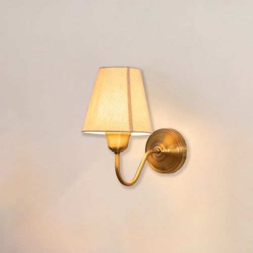 Regal Wall Lamp - Fabric Shade