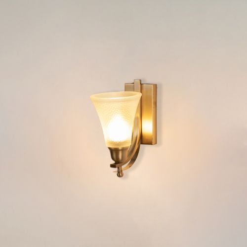 Crown Jewel Brass Sconce