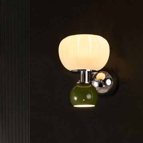 Freya Up-Down Wall Light- Green