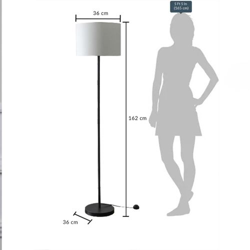 Falken Metal Floor Lamp Dimensions