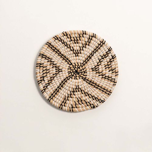 Elegance Handcrafted Sabai Grass Wall Basket