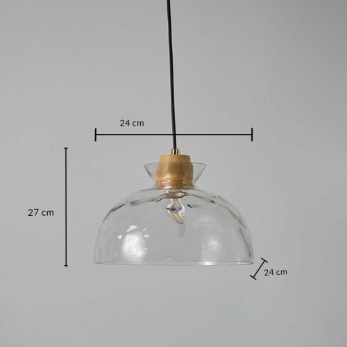 Kembang Glass Hanging Light