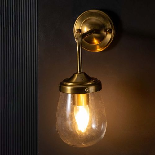 Lumina Lux Metal & Glass Wall Lamp