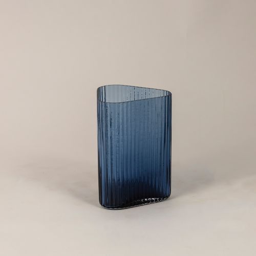 Luxury Glass Vase - Blue