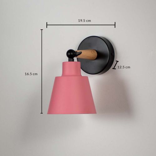 Modern Wall Light - Pink