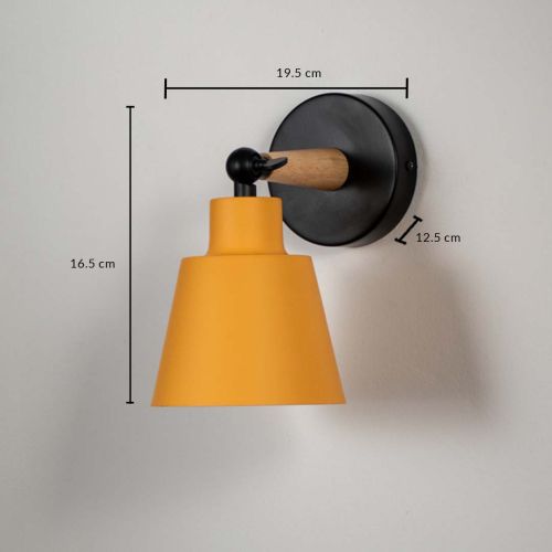 Modern Wall Light - Yellow