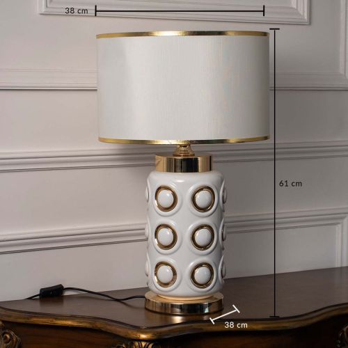 Stone & Beam Ceramic Table Lamp Dimensions