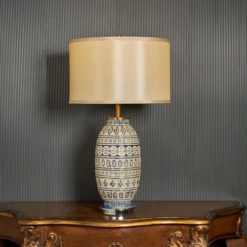 Ceramic Table Lamp for Bedroom