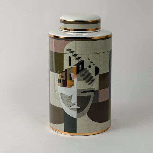Vintage Ceramic Jar Large