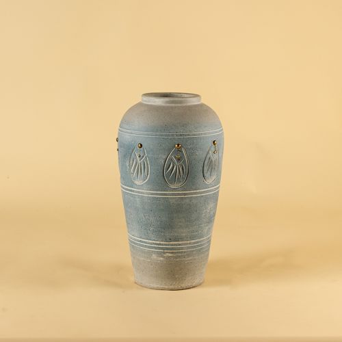 Sky-Stone Terracotta Vase Small