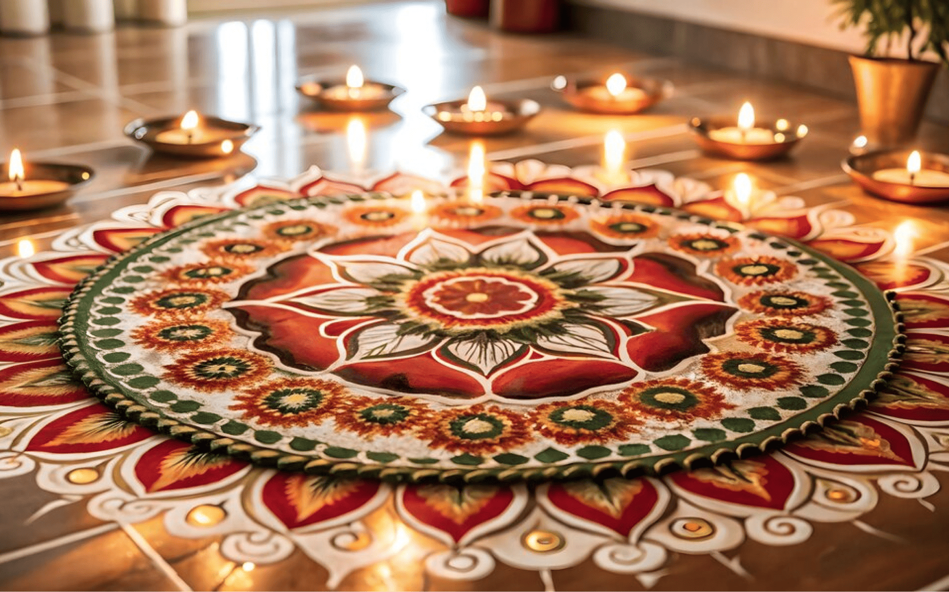 Unique Rangoli Designs for Diwali