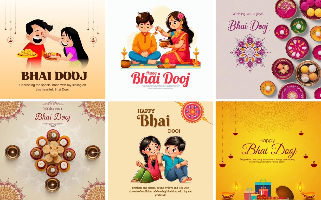 Bhai Dooj Captions to Celebrate