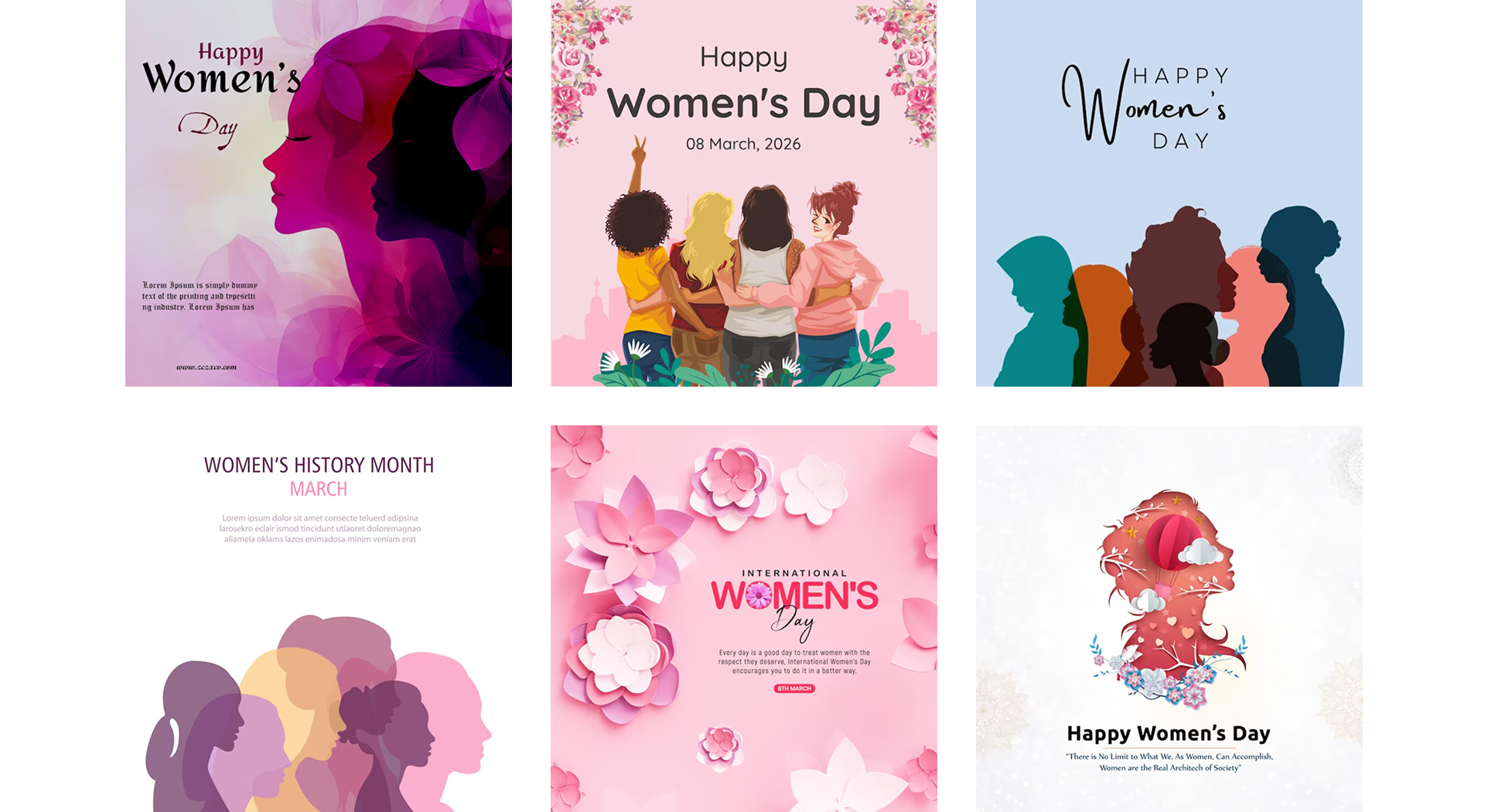 Happy Women's Day Images & Celebration