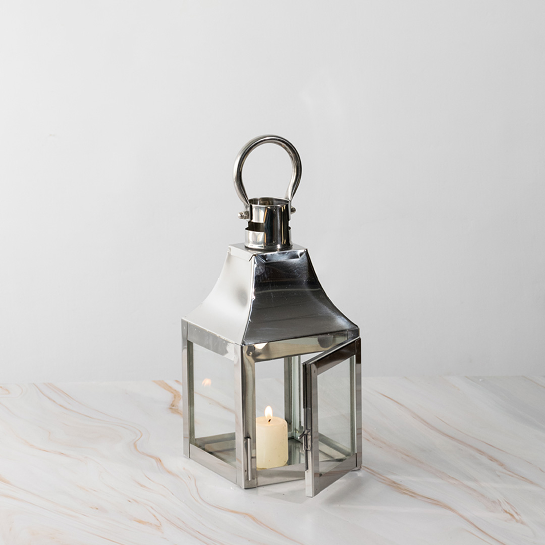 Claire Lantern Silver Small