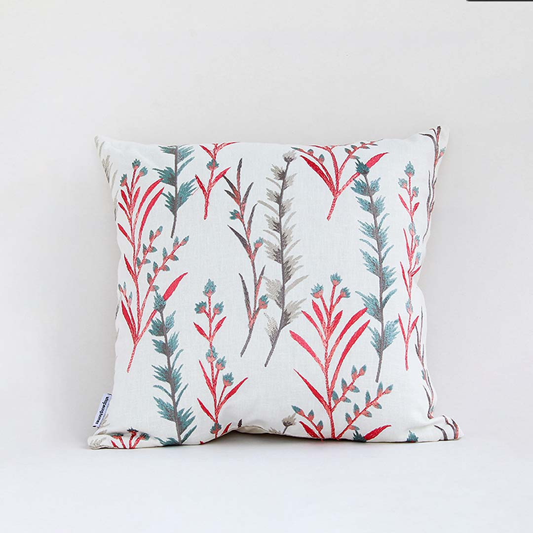 Dulse Designer Multicoloured Embroidered Cushion Cover