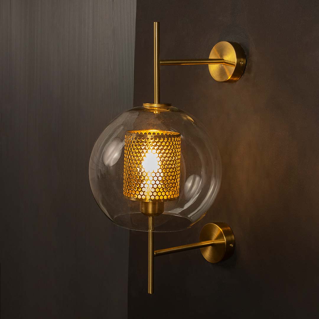 Retro Loft Wall Light - Globe