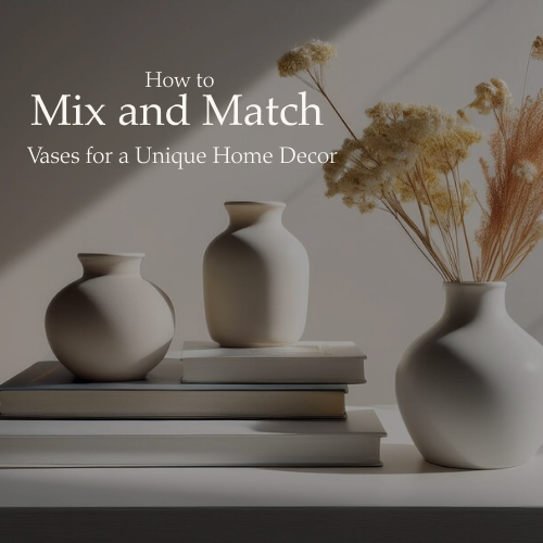 How to Mix and Match Vases for a Unique Home Decor