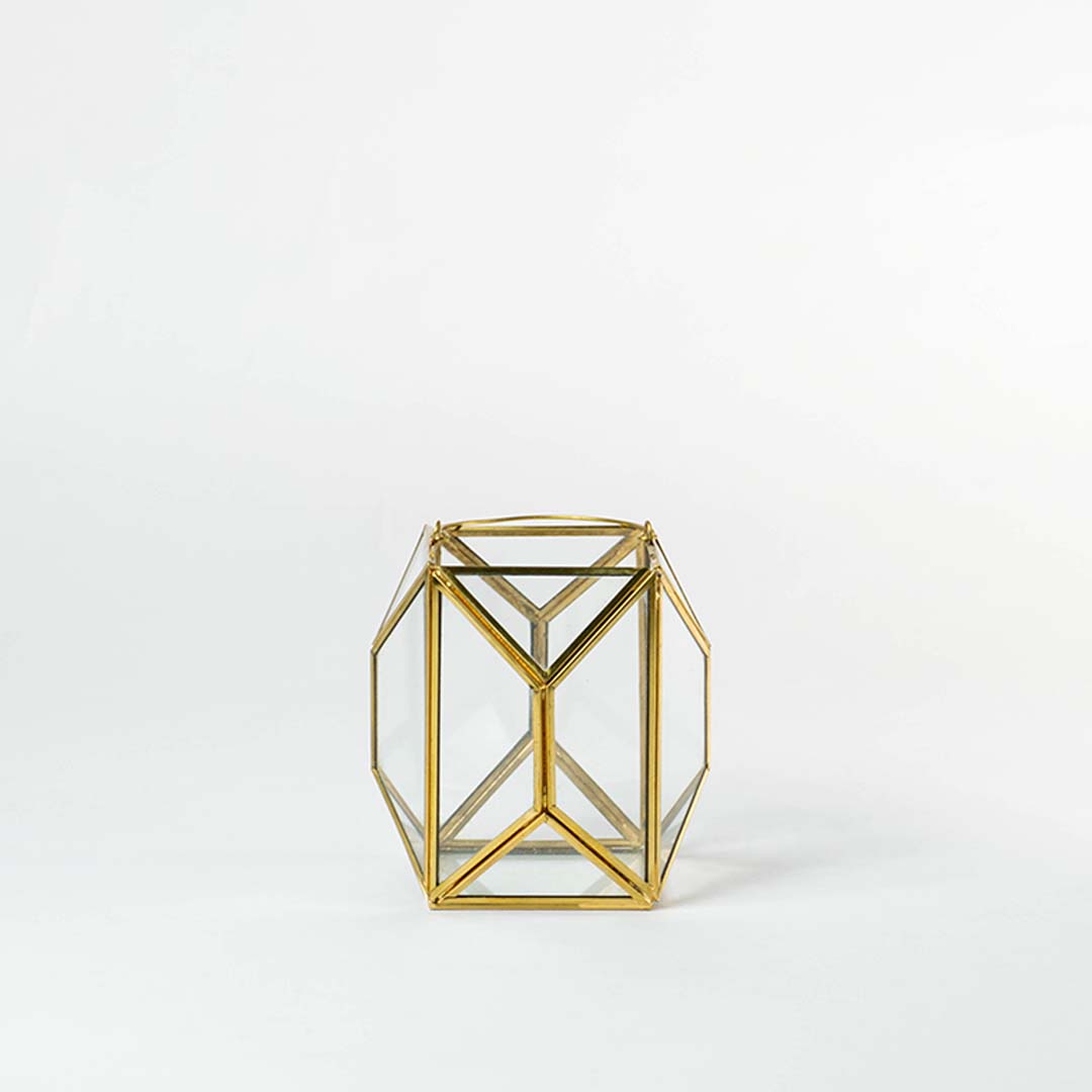 Glass-Terrarium-Gold-Metal-Glass-Geometric-Candle-Lantern-Small-Hover